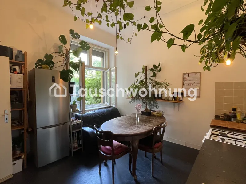 Tauschwohnung: Landeseigene:4 Zi. Gartenhaus grün gegen 3 Zi.+Balkon — photo 1